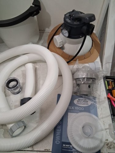 INTEX SX1500 KRYSTAL CLEAR SAND FILTER PUMP FOR ABOVE GROUND POOLS - 1500GPH (MODEL: 26643EG) image 4
