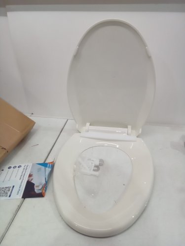 GARVEE soft close elongated toilet seat - biscuit (model: pho_0r8l7dg8) image 2