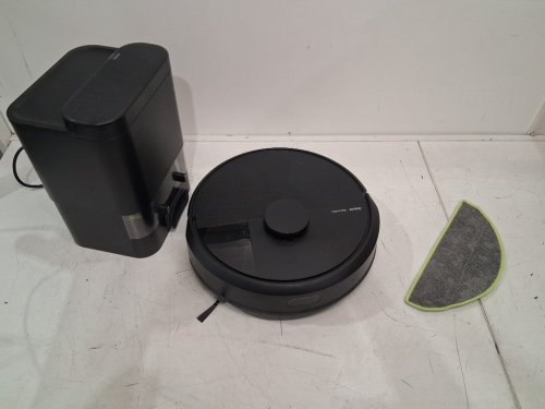 irobot roomba 105 robot vacuum & mop combo - strong power-lifting suction, vacuums all floors, mops hard floors, lidar smart navigation mapping - black image 3