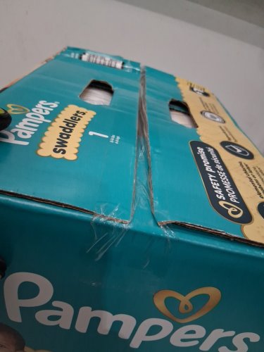 160pk pampers swaddlers best dryness disposable diapers - size 1 (8-14lb) image 3
