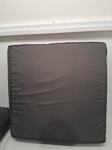 3PC outdoor deep-seat patio chair cushion WITH 5" THICKNESS replacement set - 25"  - GREY image 4