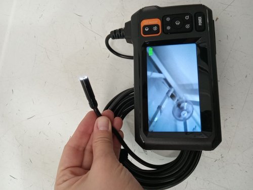 Endoscope Camera with Light and 4.3" IPS Screen - 1080P HD - 16.4FT - black (model:c30) image 4