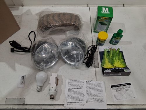 TETRA DELUXE AQUATIC TURTLE KIT WITH FILTER AND HEATING LAMPS - 20 GAL (MODEL: NV33230) image 7