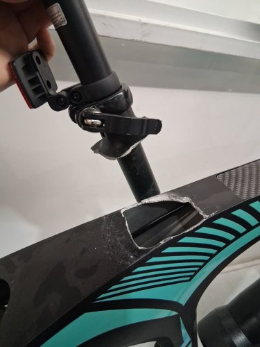Gyrocopters Zapphire at Tire MTB Electric Bike - 20" x 3" tires  - 32Km/h, Range Upto 91Km 42V - black/blue image 6