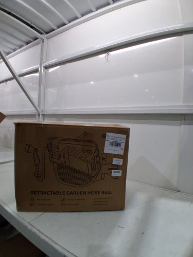 AOGOW retractable garden hose and reel - 100ft image 2