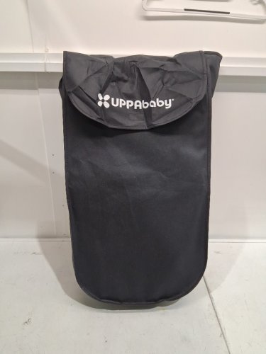 UPPAbaby Bassinet V3 - Compatible with Vista, Cruz, Ridge Strollers - 20lbs max - gwen GREEN Mélange/black Frame - (model: 0903-bas-na-gwn) image 3