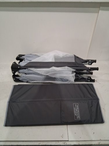 dream on me Nest Portable Play Yard With Carry Bag And Shoulder Strap - 40" x 28" x 27" - grey (model: 436-gy) image 4