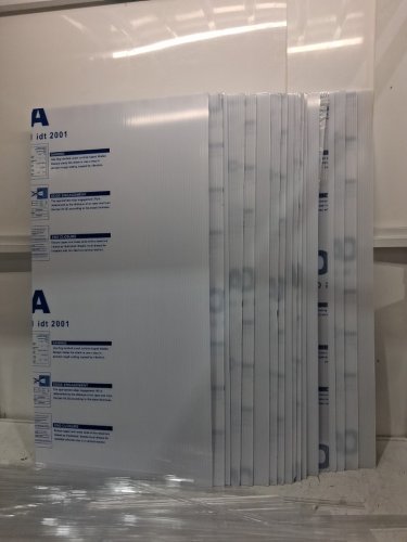 18PK Teabelle Double-Layer Corrugated Polycarbonate Greenhouse Panels with H&U Connectors - image 8