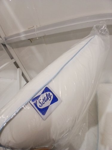2PK SEALY dreamlife memory foam gel cooling pillow - QUEEN (24" x 16") - white (model: F01-00869-sto) image 6