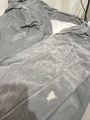 INTEX DURA-BEAM SERIES DELUXE COMFORT PLUSHFIBER-TECH INFLATABLE AIR MATTRESS WITH INTERNAL ELECTRIC PUMP - 18" - QUEEN - GREY (MODEL : AP619D/64413ED) image 5