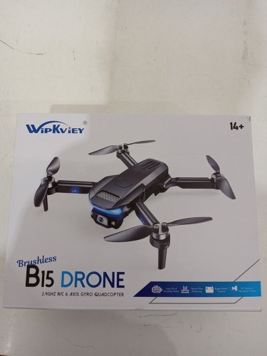 Wipkviey Foldable RC FPV Drone with 4k Camera, 2 Batteries And Carrying Case - 30Min+ Flight Time - (Model: B15) image 6