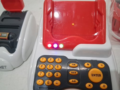 33PC Kids Shopping Cash Register Playset - Red / White (model: 668-119) image 3