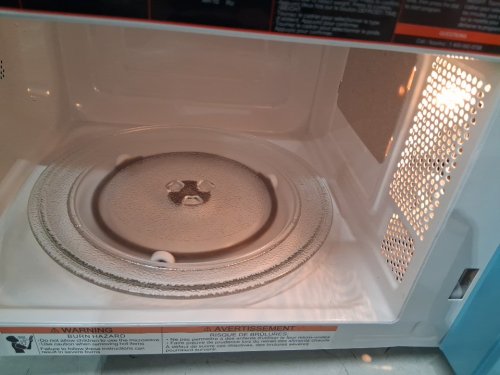 GALANZ RETRO-STYLE DIGITAL MICROWAVE OVEN - 0.7CU FT - bebop BLUE (MODEL: GLCMKZ07BER07) image 4