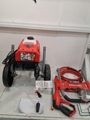 CRAFTSMAN 2400 PSI ELECTRIC COLD WATER PRESSURE WASHER (MODEL: CMEPW2400) image 7
