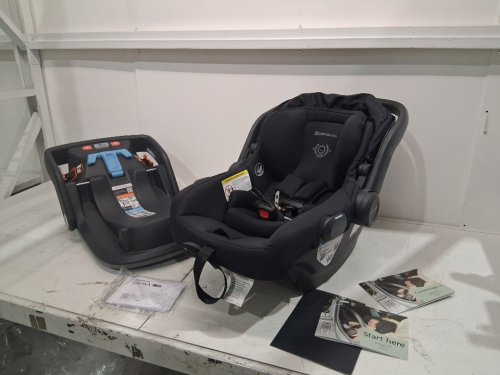 UPPABABY Mesa V3 INFANT CAR SEAT WITH SMARTSecure - 4LBS-35LBS - charcoal/JAKE (MODEL:1003-MSA-CA-JKE) image 3