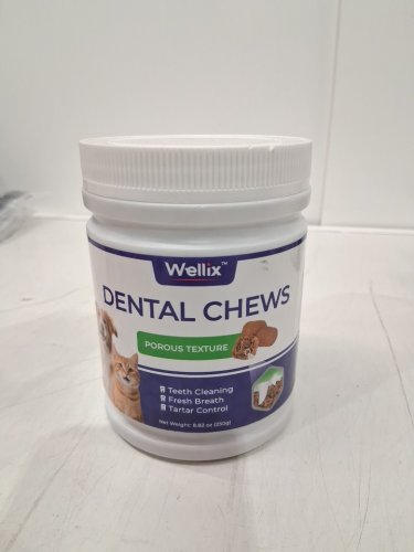 Wellix Dental Crunchy Treats for Cats and Small Dogs - 250G image 2