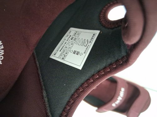 fitville womens easytop recovery sandal v3- size 6 wide-burgundy image 6