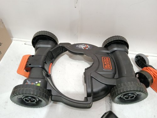BLACK + DECKER 3-IN-1 COMPACT ELECTRIC MOWER STRING TRIMMER - 12" PATH - 6.5AMP - ORANGE/BLACK (MODEL: BESTA512CM) image 5