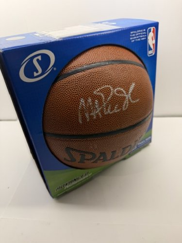 SIGNED MAGIC JOHNSON SPALDING BASKETBALL WITH COA FROM PSA image 3