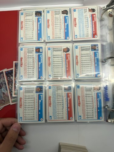 APPRX 500+ 1986 SPORTFLICS BASEBALL CARDS (LOTS OF BIG NAMES) image 3
