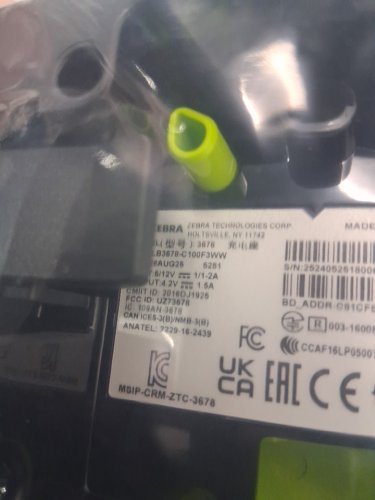 Zebra Standard charging Cradle for LI/DS3678 barcode reader (model: STB3678-C100F3WW) image 5