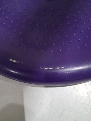 LIFKOME Inflated Wobble Cushion Balance Disc for Posture Correction - 13.36" x 13.36" - purple (model: 2680629) image 4