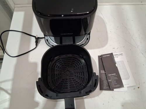 chefman turbofry touch 5.5L easy view air fryer - black (MODEL: ‎RJ38-4TW-BLACK-DS-CA) image 5