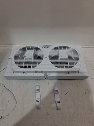 comfort zone window fan with 3 speeds - white (model: cz319wt2) image 3
