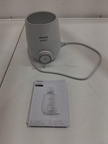 PHILIPS AVENT FAST BABY BOTTLE WARMER - WHITE (MODEL: SCF358/00) image 2