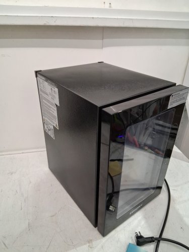 EUHOMY BEVERAGE REFRIGERATOR COOLER WITH 40°F-61°F DIGITAL TEMPERATURE CONTROL - 18L (HOLDS 25 CANS) - BLACK (MODEL: FWC008-11BL-CAEH /‎ WC-6B) image 3