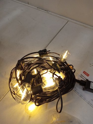 ADDLON OUTDOOR WATERPROOF STRING LIGHTS WITH REMOTE - 50FT - BLACK image 4