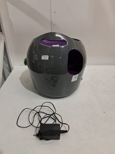 PETSAFE AUTOMATIC BALL LAUNCHER - 9 DISTANCE SETTINGS (8 - 30FT) & 6 ANGLE SETTINGS - GREY/PURPLE (MODEL: ZTY00-15968) image 3