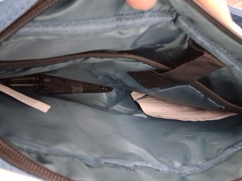 Lenovo Casual Water-Repellent Fabric Toploader Laptop Satchel Bag - 15.6" - BLUE (Model: T210) image 3