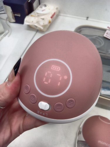 Momcozy Breast Pump Hands Free Upgraded Mobile Flow M9 App Discreet Control with Personalized Multi-Modes & 15 Levels - COZY RED (model: bp223) image 9