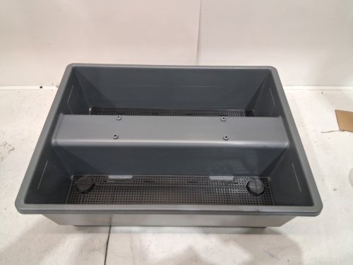 Railing flower Planter Box with Removable Drainage Inserts - 15.2" x 20.7" - grey image 3