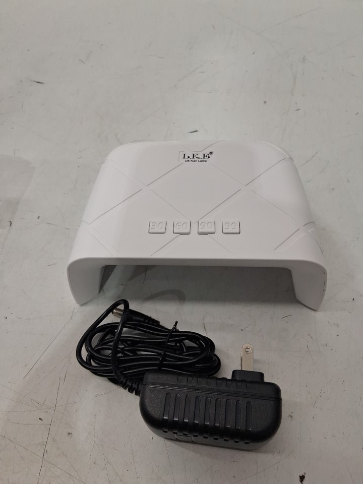 lke UV Nail curing Light with 3 timer settings - 72w - white image 3