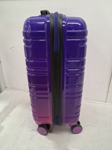 3pc larvender 20" hardshell roller carry on luggage set with duffel bag & toiletry bag - midnight berry - (model: 5515-b) image 6