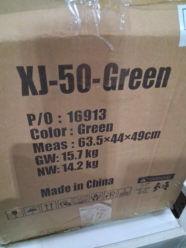 Garden Hose Reel Cart with Wheels - 300FT MAX HOSE - GREEN (MODEL: XJ-50-GREEN) image 8