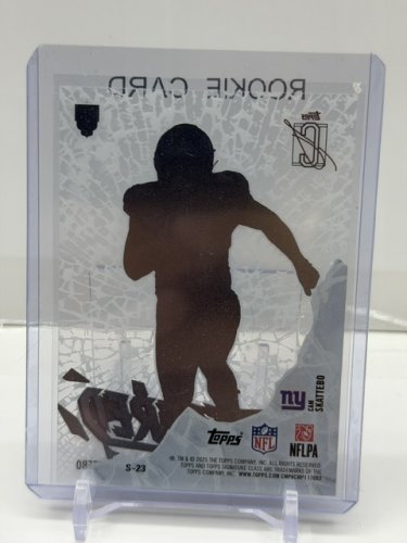 CAM SKATTEBO ROOKIE CARD - 2025 TOPPS SHATTERED (#S23) image 2