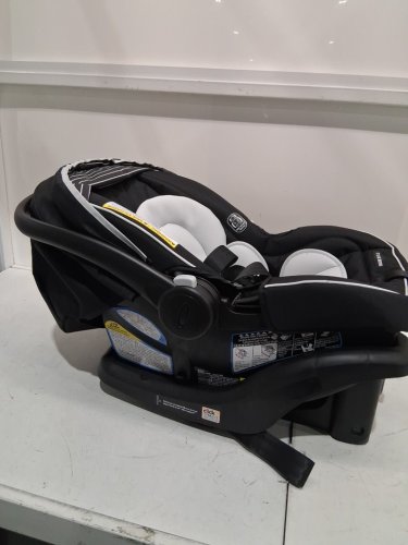 GRACO SNUGRIDE 35 LITE LX INFANT CAR SEAT - MAX WEIGHT 34LBS - BLACK/GREY (MODEL: 2119658) image 5