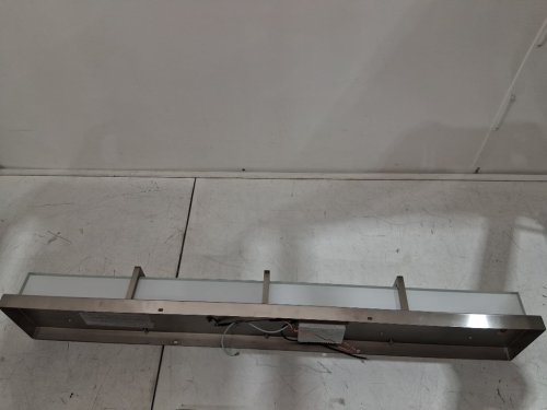 Artika Subway 27W LED Modern Vanity Light-1750 Lumens/3000 Kelvin-35"L x 3.4"W x 5.2"H-no bulb design-dimmer compatible-steel-Brushed nickel grey (model: TRK4SUB-N-ON) image 6