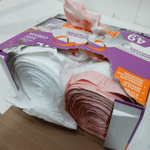 200pk kirkland signature kitchen garbage bags with drawstrings - 13gal - white (model: 1089787) image 3