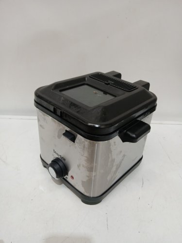 starfrit Compact Electric Deep Fryer with Quick-Release Magnetic Cord - 1.5L - 800W - stainless steel/black (model: 024610) image 6