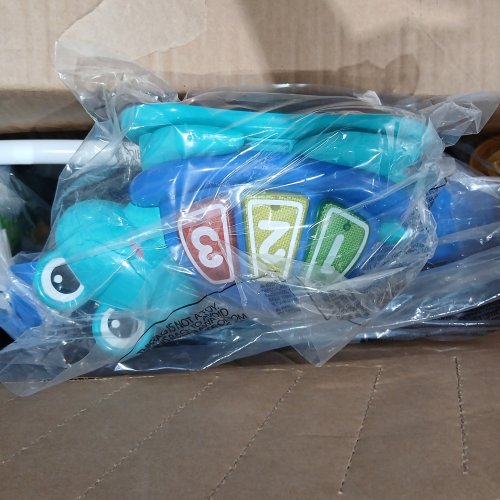 Baby Einstein Neptune's Ocean Discovery Jumper with Adjustable Height - 15+ multi-sensory toys/activities - 4 languages - Multi-colour (Model: 10455) image 5