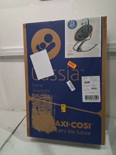maxi-cosi cassia swing with 5 speeds music and 2 recline positions - 20lb cap - classic graphite grey (MODEL: 53302CHCRA) image 2