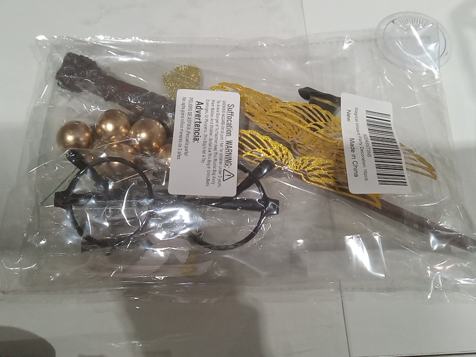 16pc Magical Wizard Birthday Party Decoration Kit (Model: X004SV73N5) image 3