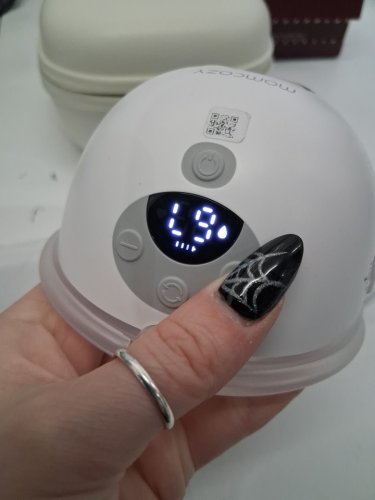 momcozy hands free wearable breast pump - 3 modes and 9 levels - white/red (model: m5/bp380) image 6