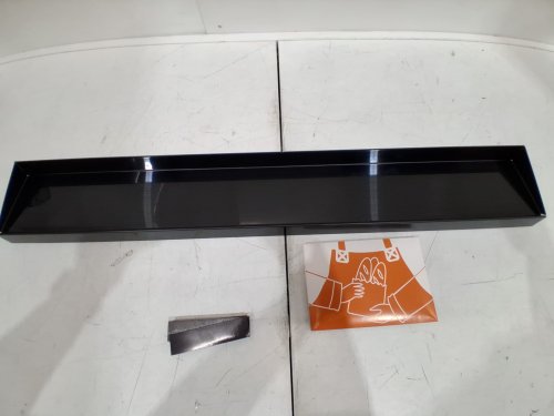 MAGNETIC Stainless Steel Stove Top Shelf - 30" x 4" - BLACK image 4