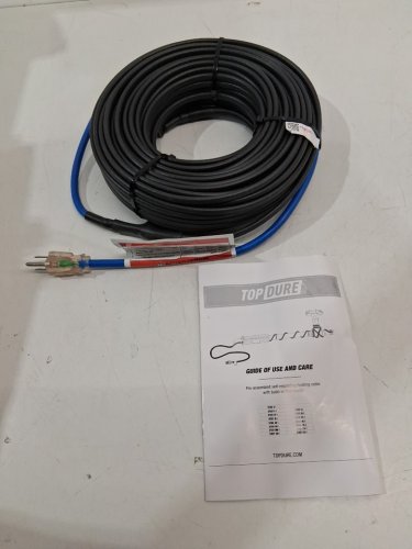 self-regulating pipe heating cable - 6ft (model: TDSF) image 2