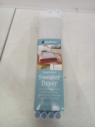WHITMOR STACKABLE SWEATER DRYER - 28" X 28" X 6" - WHITE image 2